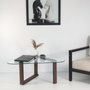 Hanah Home Mesa de centro Cam Orta S302 en Nogal